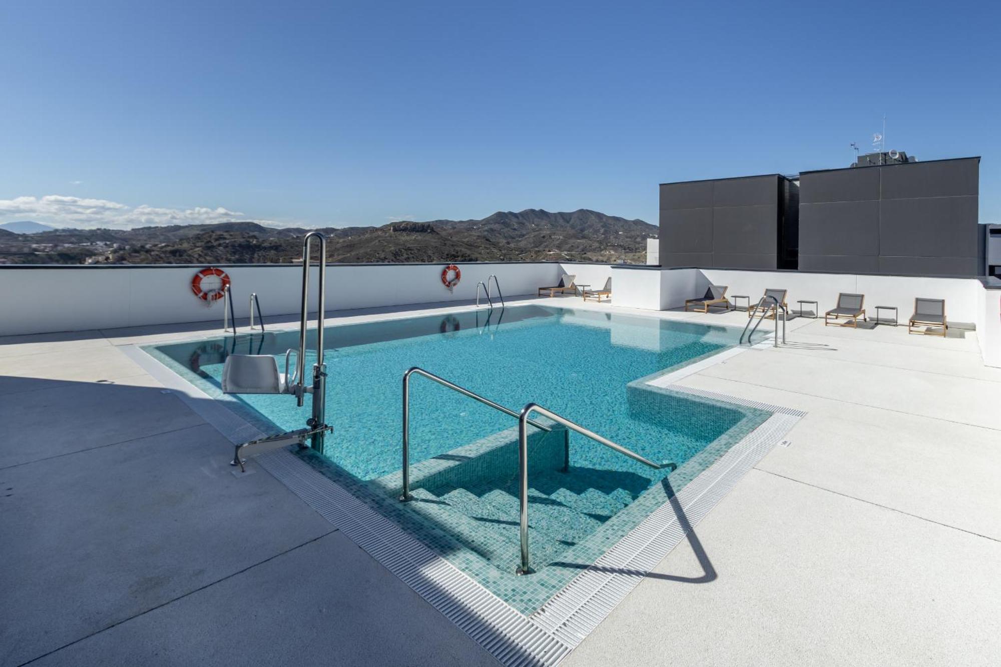 Apartamento Malaga Skyline 1 Pool & Parking Free Exterior foto