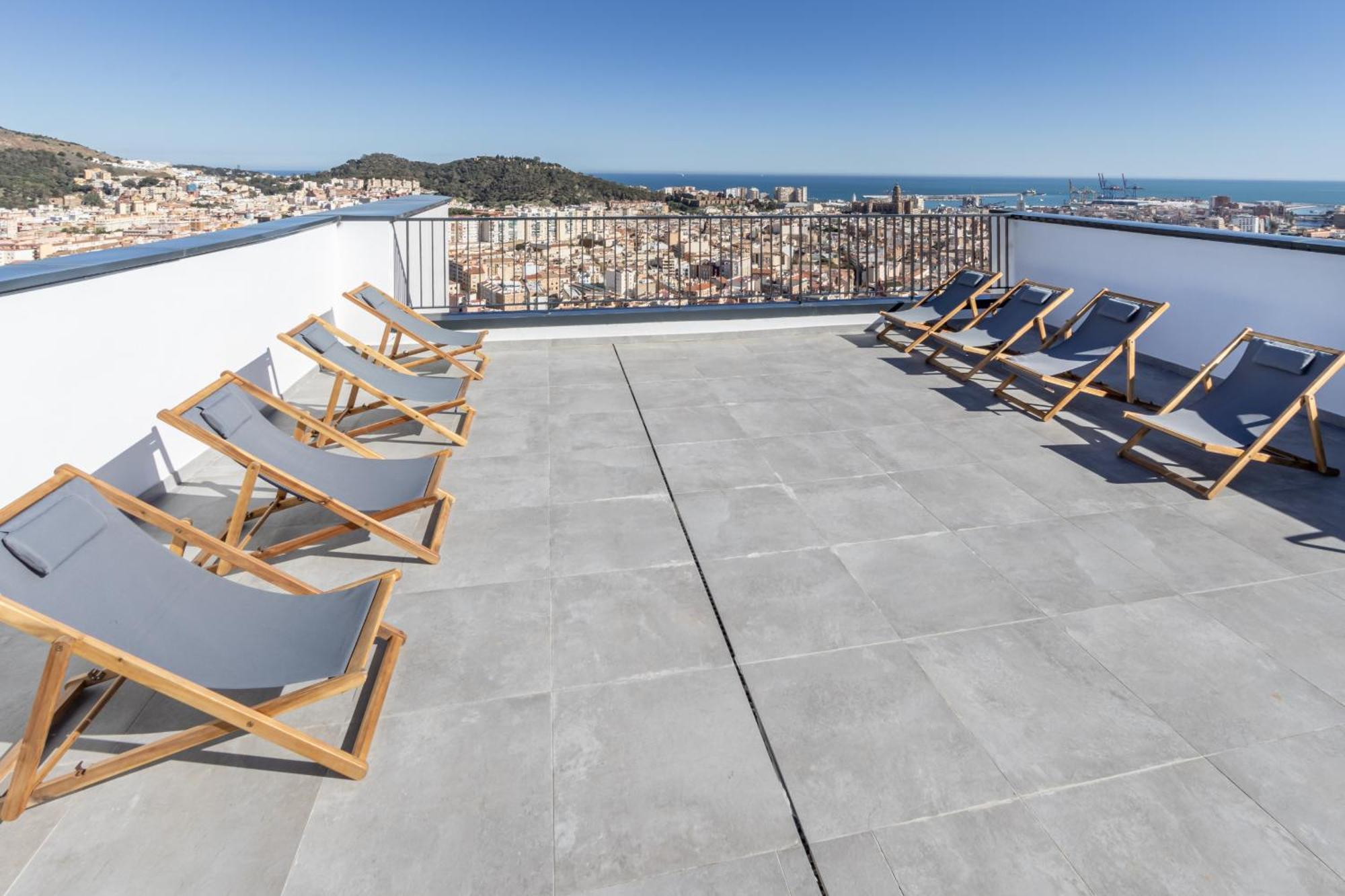 Apartamento Malaga Skyline 1 Pool & Parking Free Exterior foto