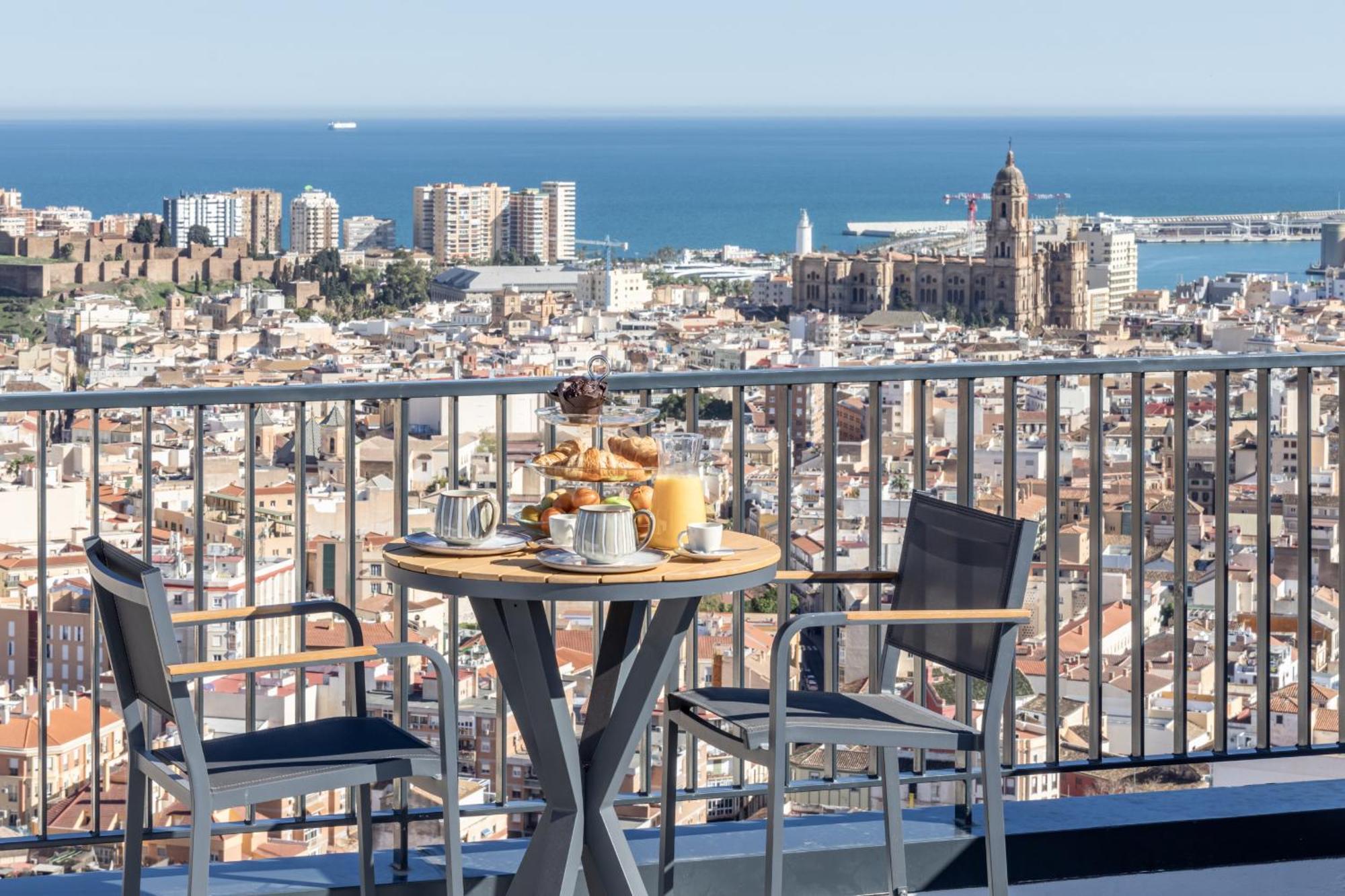 Apartamento Malaga Skyline 1 Pool & Parking Free Exterior foto